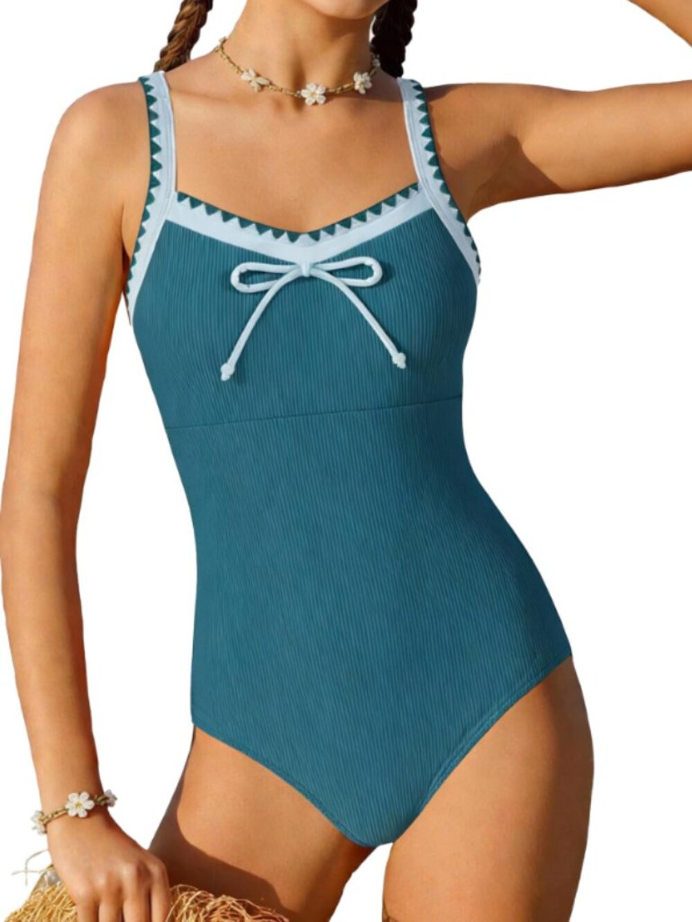 Girls One-Piece Swimsuit - Blue